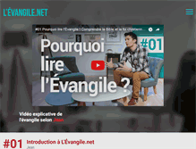 Tablet Screenshot of levangile.net